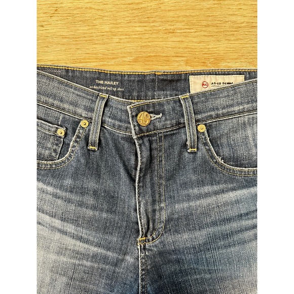 AG-ED The Hailey ex-boyfriend roll up denim shorts Adriano Goldschmied - Picture 3 of 7